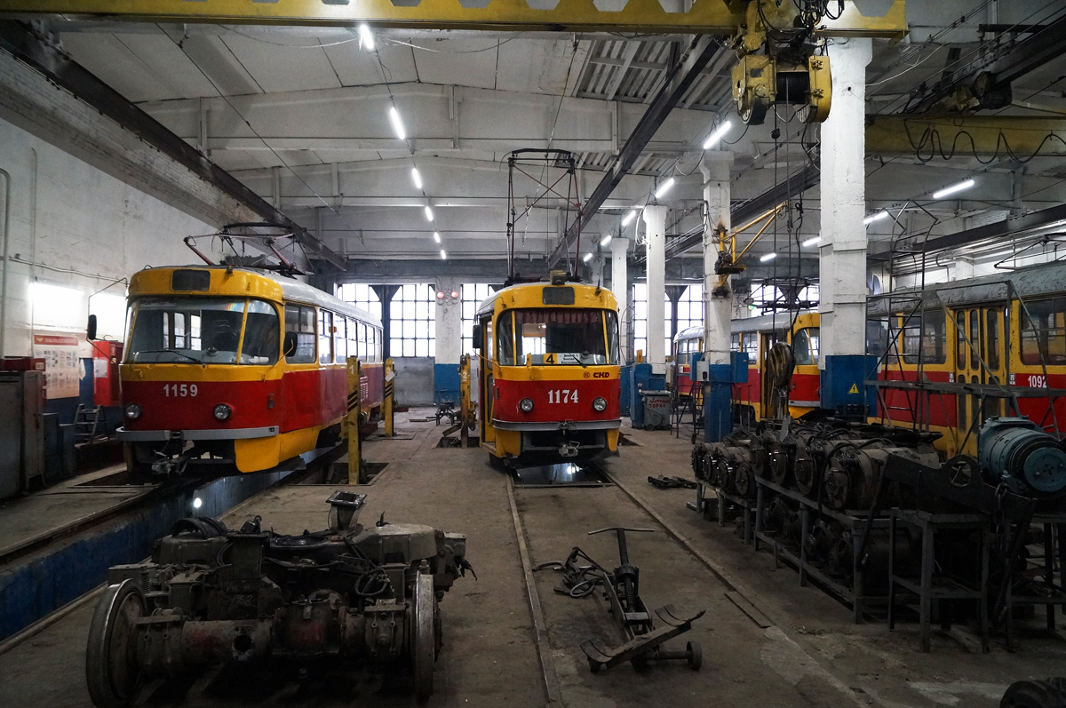 Барнаул, Tatra T3SU № 1174; Барнаул, Tatra T3SU № 1159