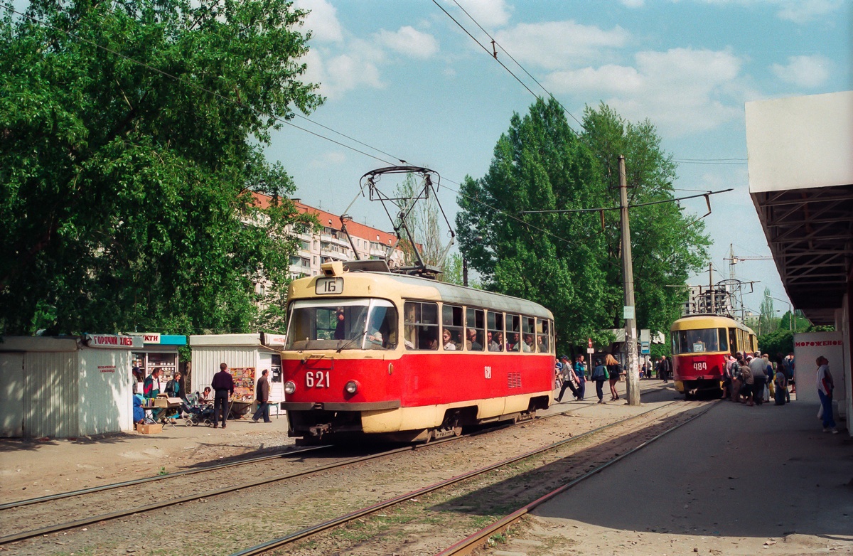Харьков, Tatra T3SU № 621; Харьков, Tatra T3SU № 484