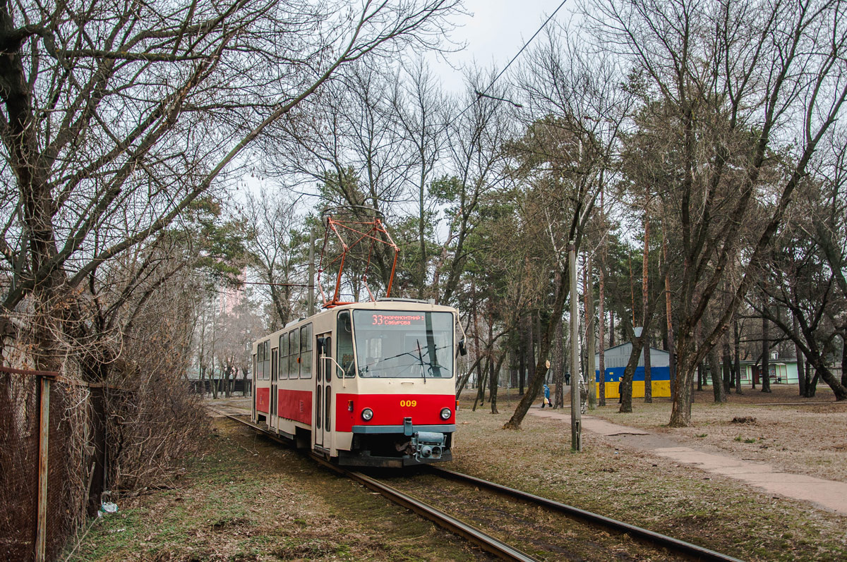 Киев, Tatra T6B5SU № 009