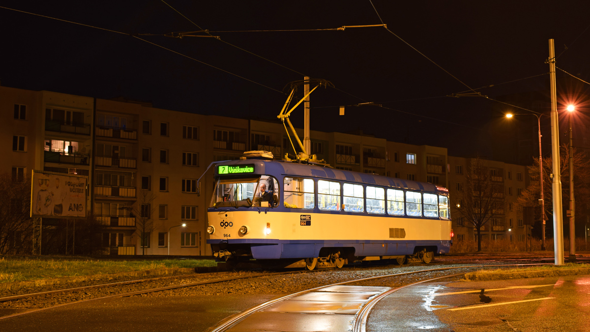 Острава, Tatra T3R.P № 964
