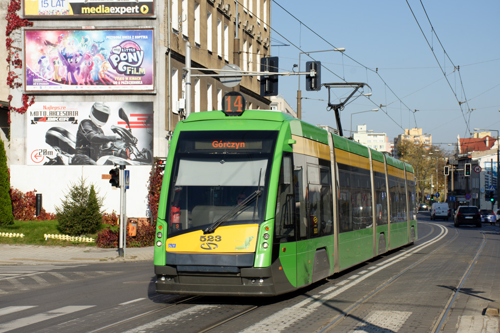 Poznań, Solaris Tramino S105p — 523