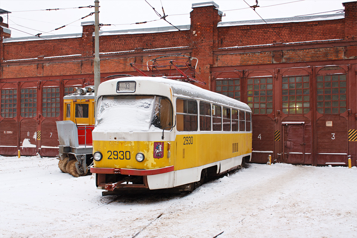 Moskau, Tatra T3SU Nr. 2930