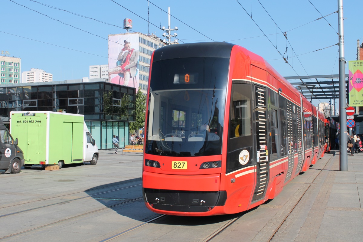 Горносилезка метрополия, PESA Twist 2012N № 827