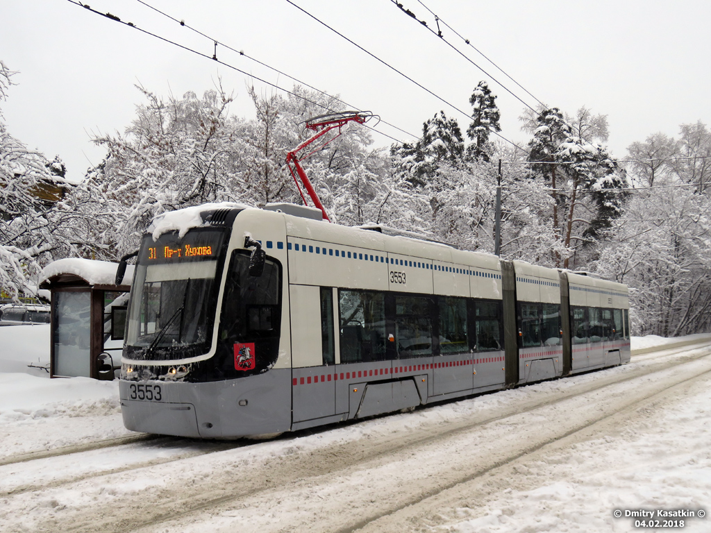 Москва, 71-414 (Pesa Fokstrot) № 3553