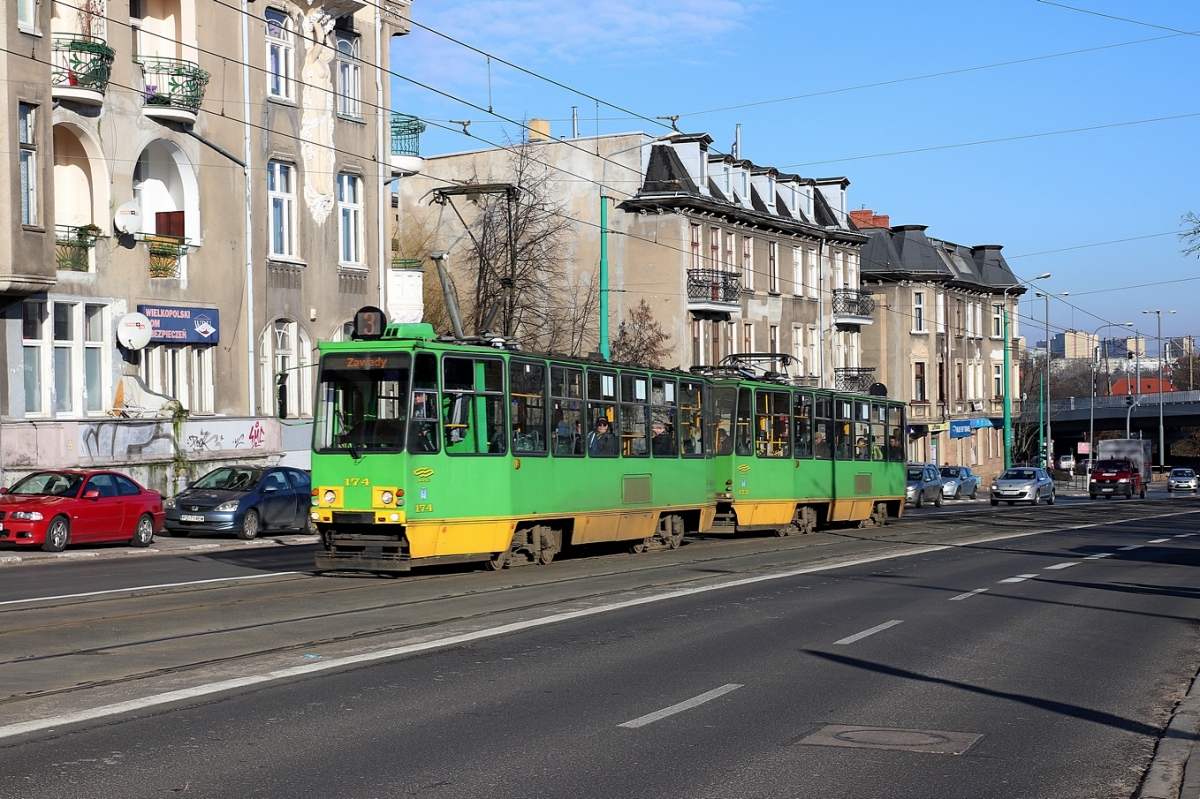 Познань, Konstal 105Na № 174
