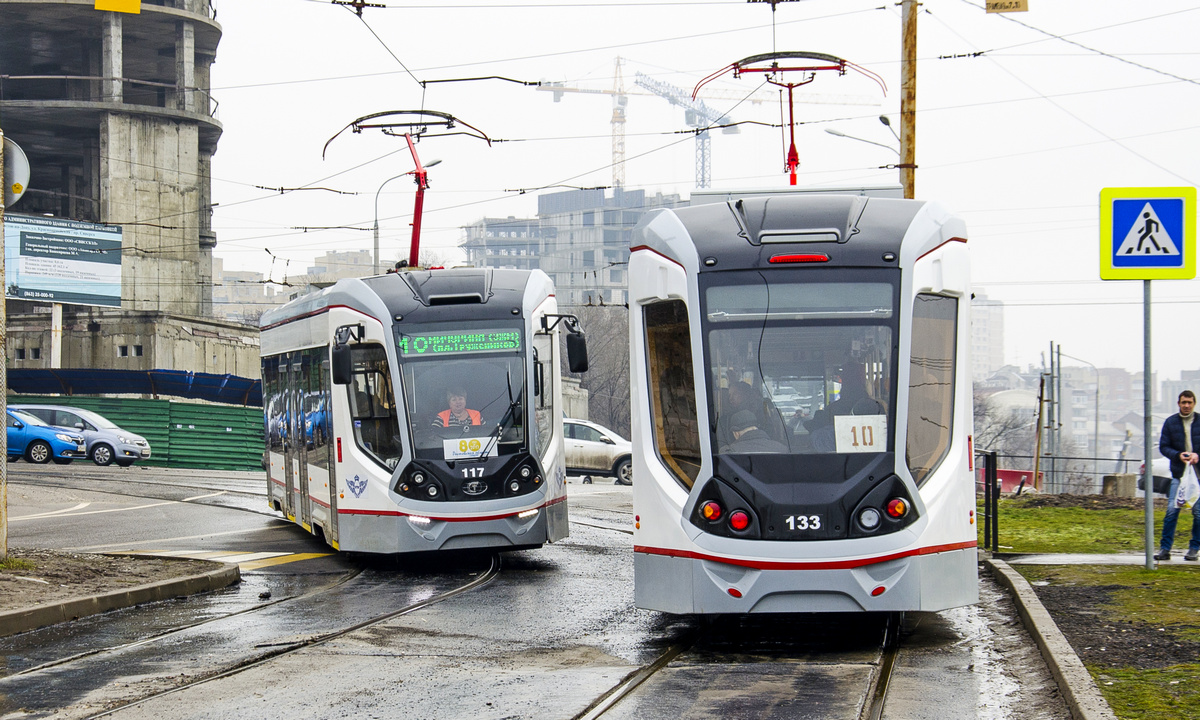 Ростов-на-Дону, 71-911E «City Star» № 133; Ростов-на-Дону, 71-911E «City Star» № 117