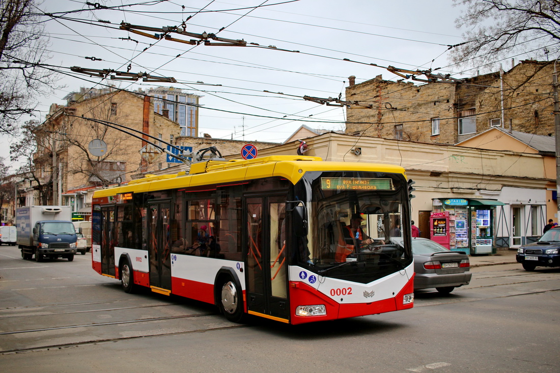 Одесса, БКМ 321 № 0002