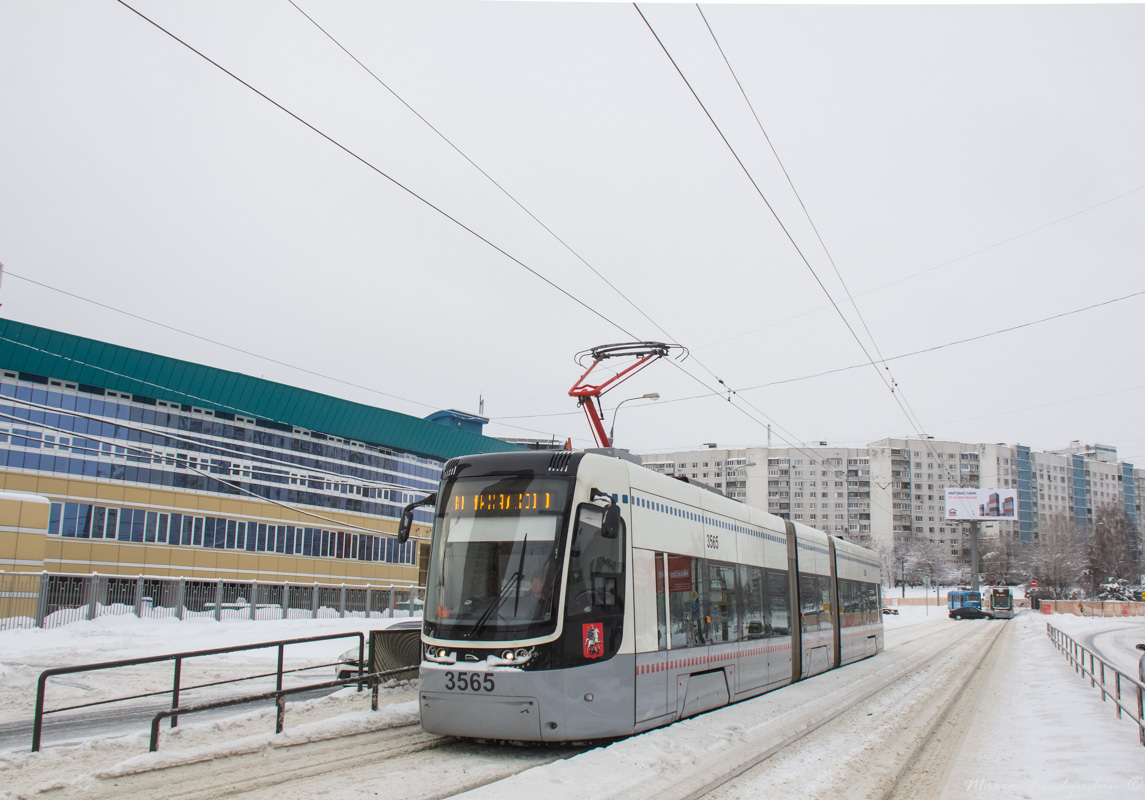 Москва, 71-414 (Pesa Fokstrot) № 3565