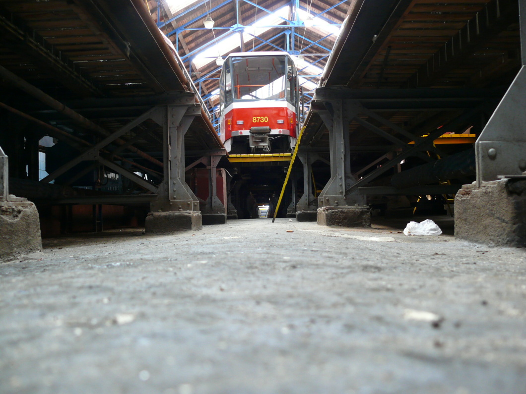 Прага — Трамвайные депо