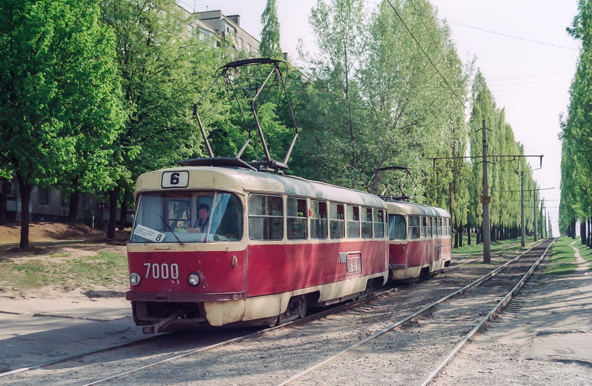 Харьков, Tatra T3SU № 7000
