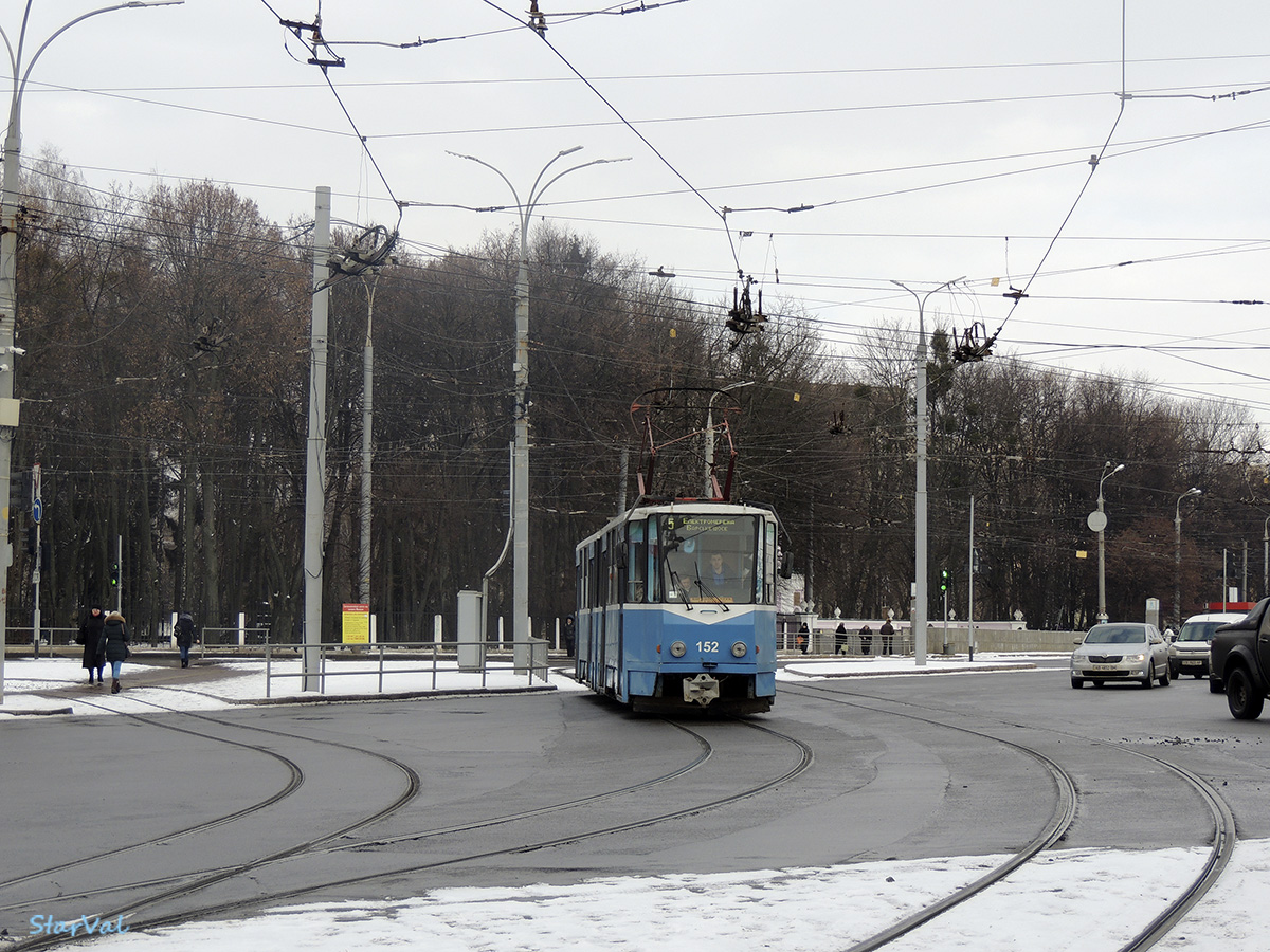 ვინნიცა, Tatra KT4SU № 152; ვინნიცა — Tramway Lines and Infrastructure