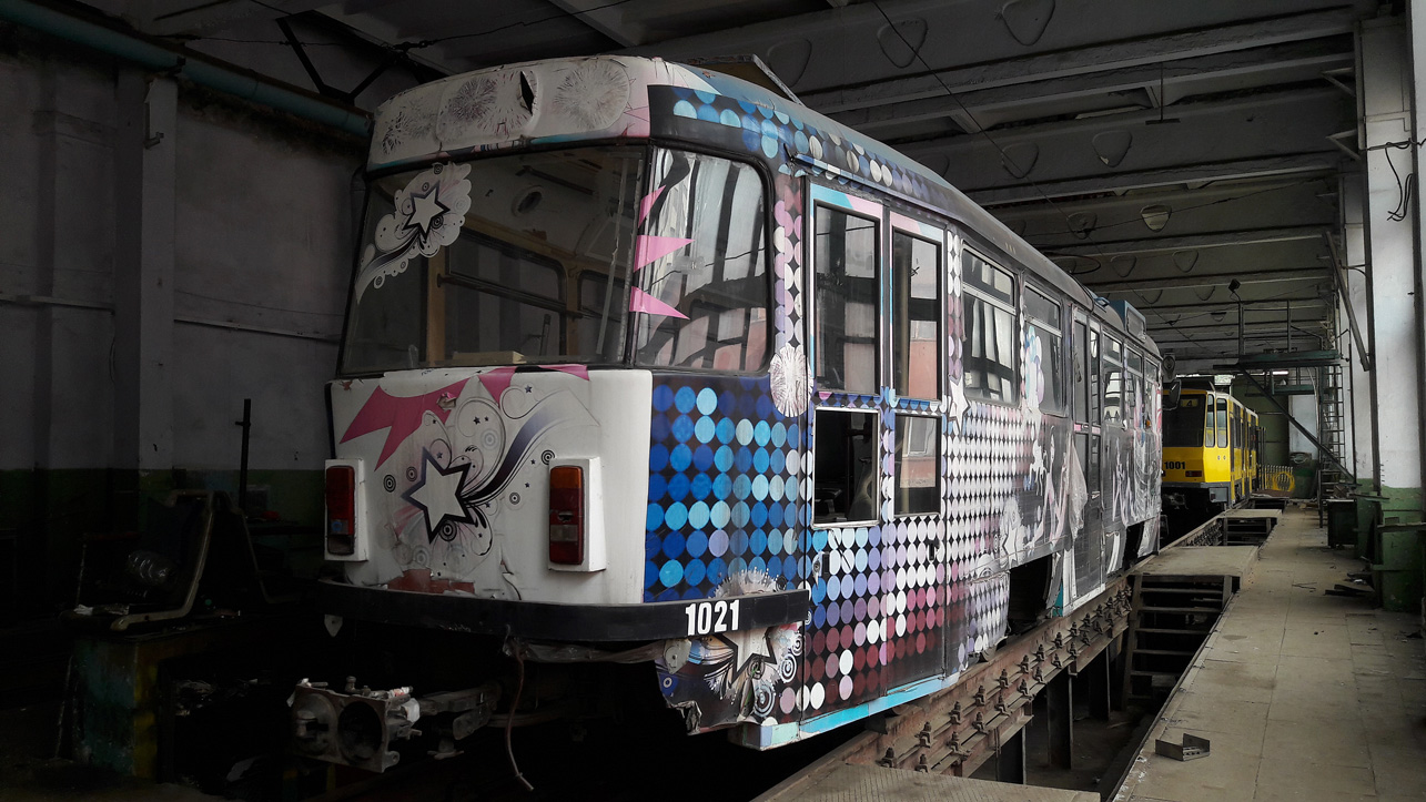 Алматы, Tatra T3DC1 № 1021