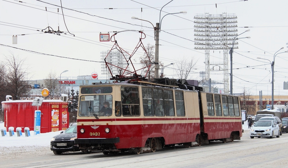 Санкт-Петербург, ЛВС-86К № 3021
