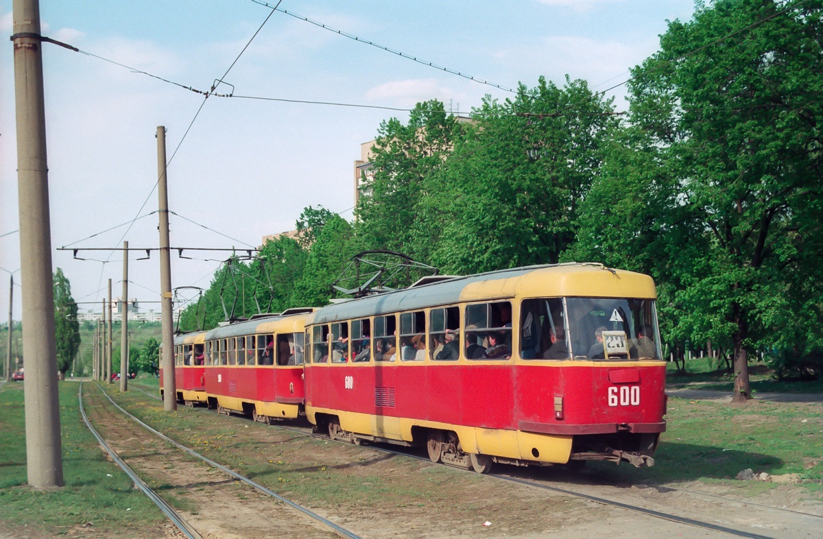 Харьков, Tatra T3SU № 600
