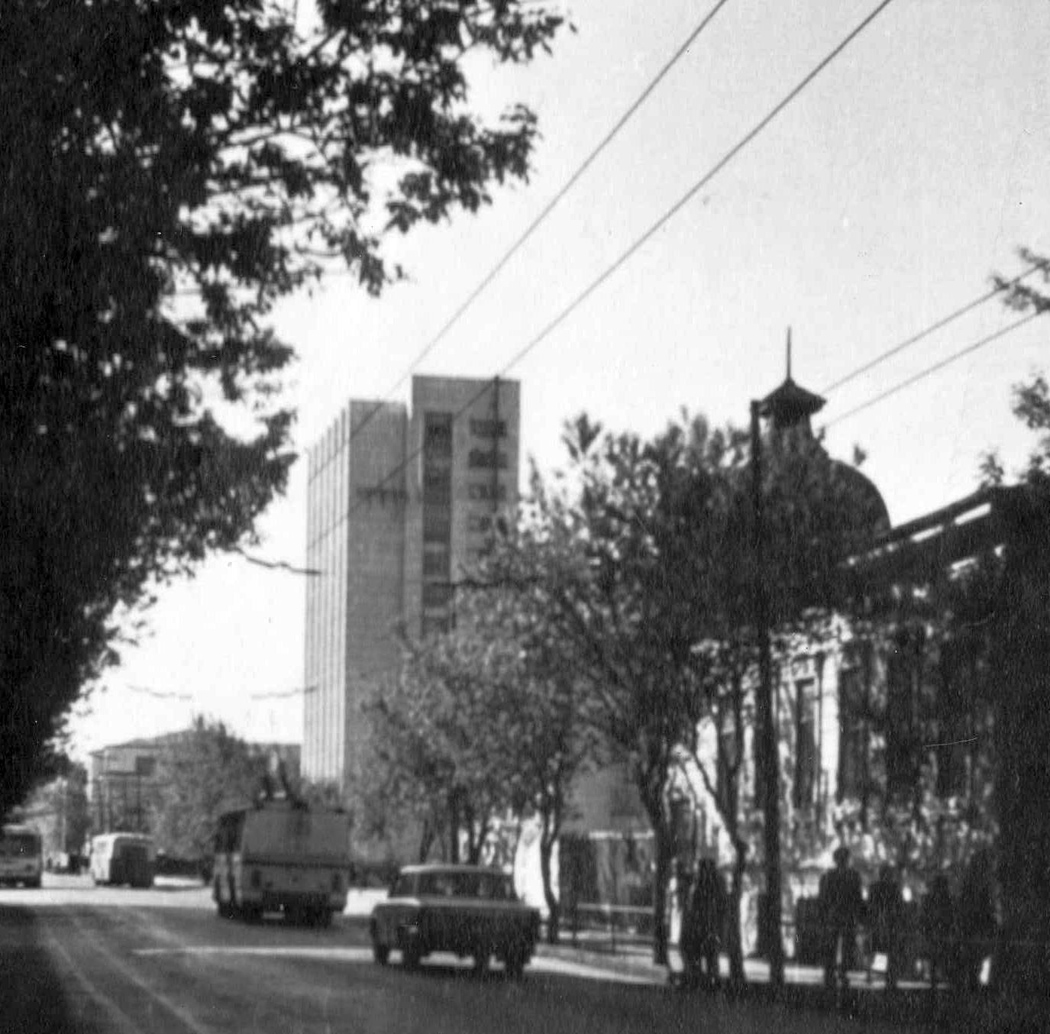 Omsk — Historical photos; Omsk — Trolley line — Right bank of the Irtysh River