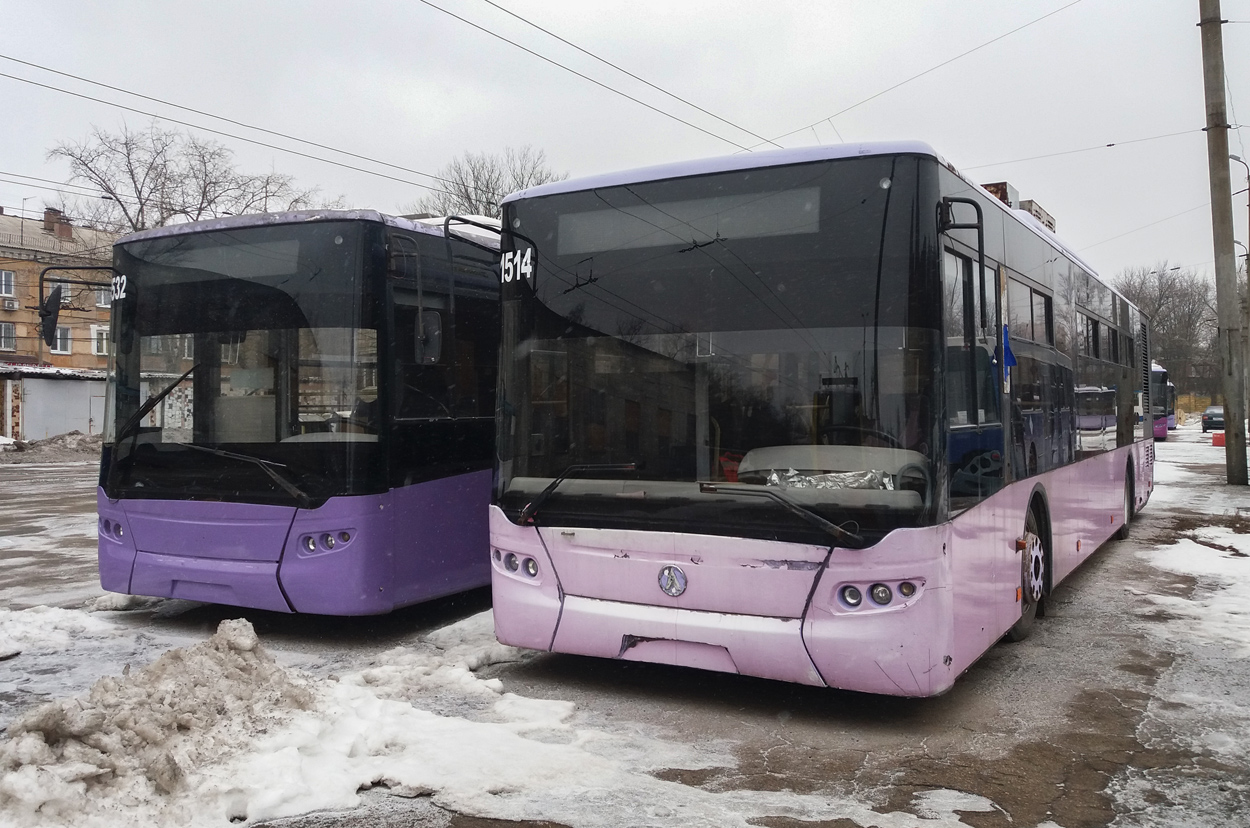 Донецк, ЛАЗ E183A1 № 1514