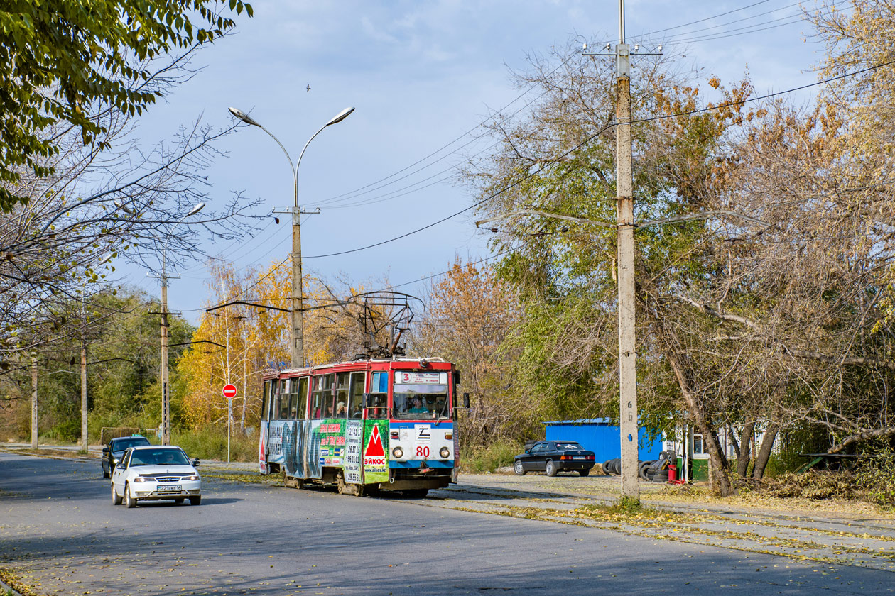 Усть-Каменогорск, 71-605 (КТМ-5М3) № 80
