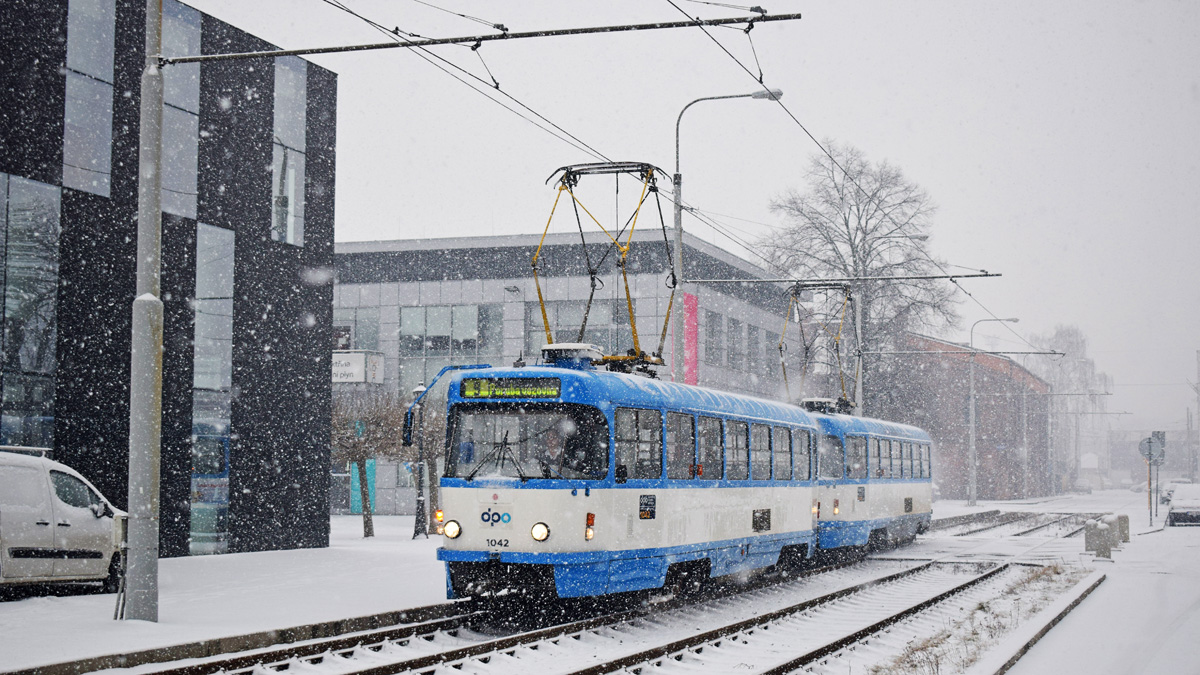 Острава, Tatra T3G № 1042