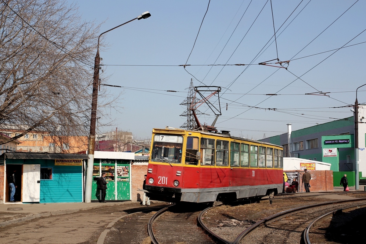 Krasnojarsk, 71-605 (KTM-5M3) č. 201