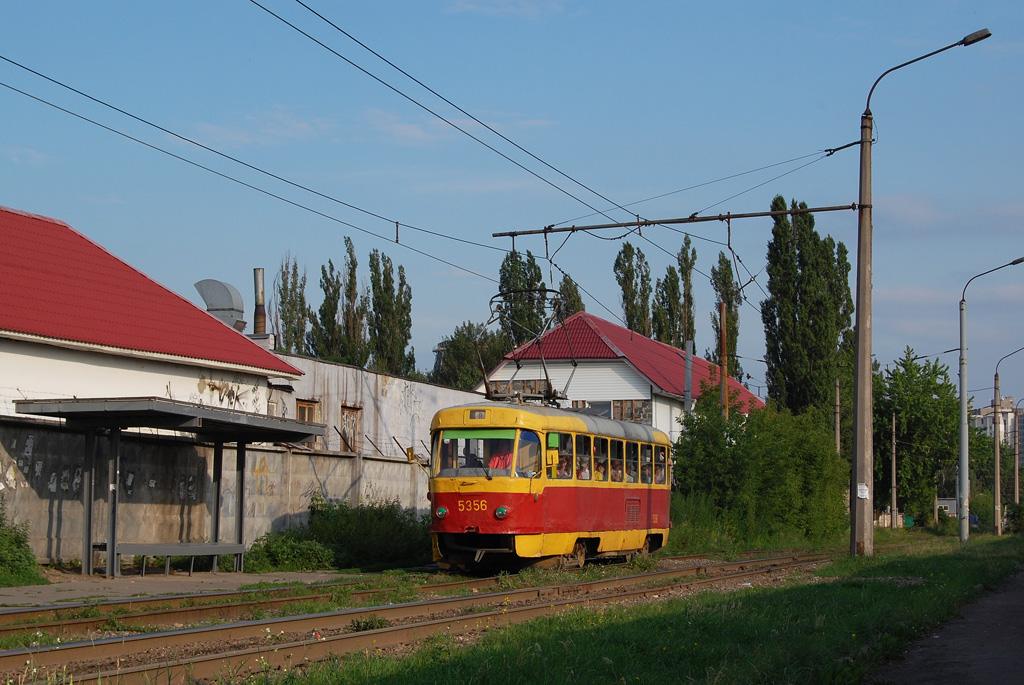 Киев, Tatra T3SU (двухдверная) № 5356