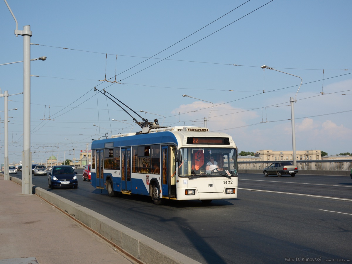 Санкт-Петербург, БКМ 321 № 3422