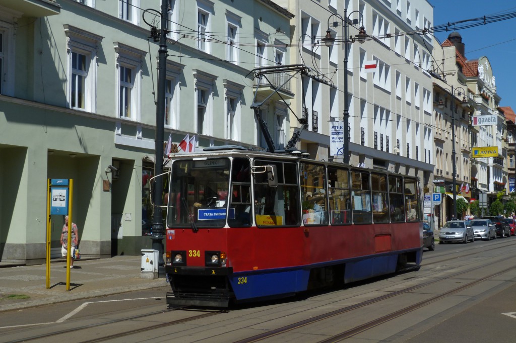 Bydgoszcz, Konstal 805Na — 334 Bydgoszcz, Konstal 805Na — 334