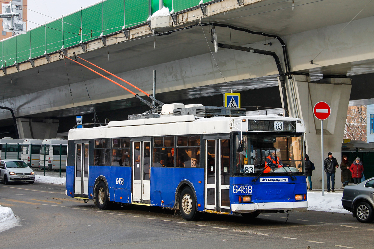 Москва, Тролза-5275.05 «Оптима» № 6458
