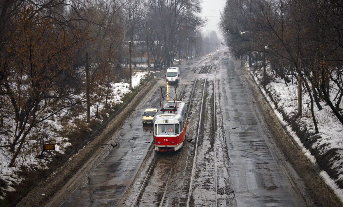 Донецк, Tatra T3SU № 934