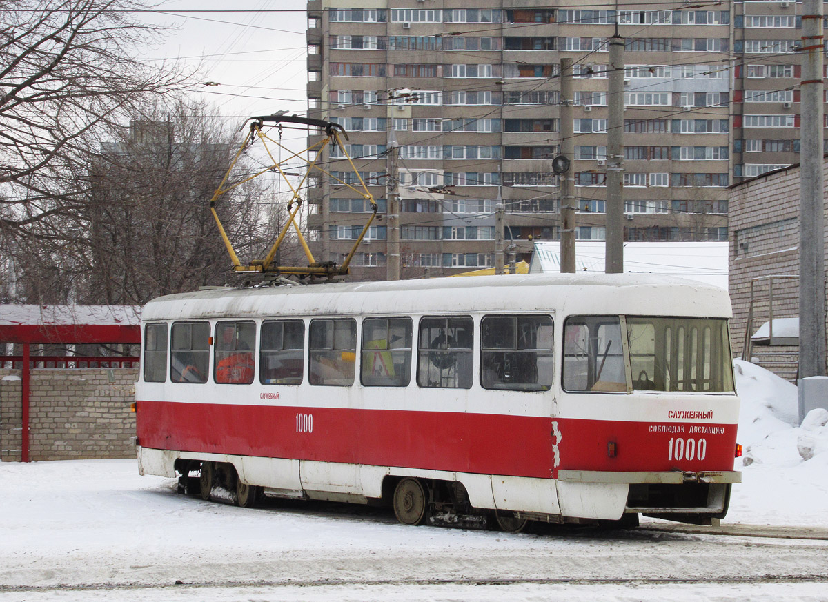 Самара, Tatra T3SU № 1000; Самара — Северное трамвайное депо