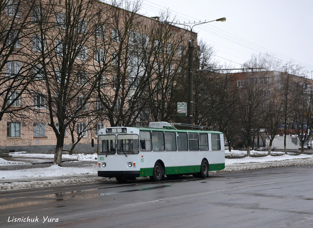 Луцк, ЗиУ-682В № 105