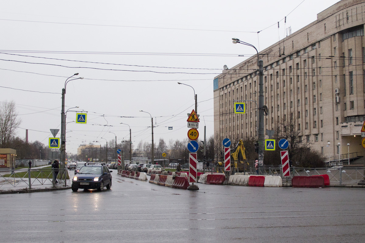 სანქტ-პეტერბურგი — Trolleybus lines and infrastructure