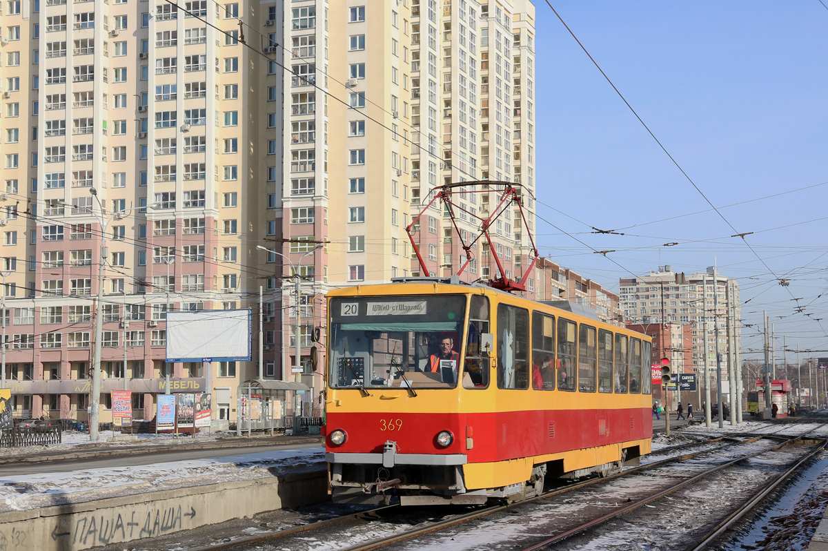Екатеринбург, Tatra T6B5SU № 369