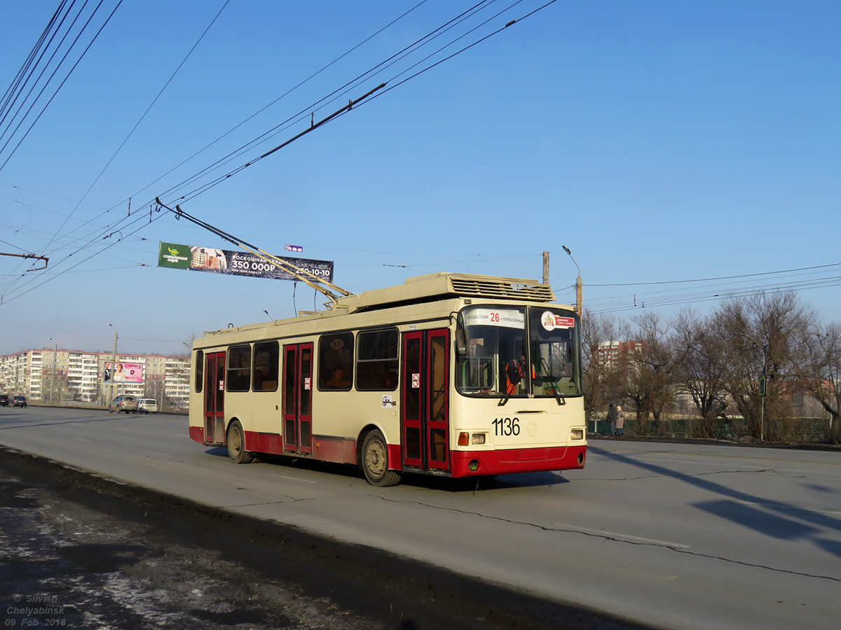 Челябинск, ЛиАЗ-5280 (ВЗТМ) № 1136