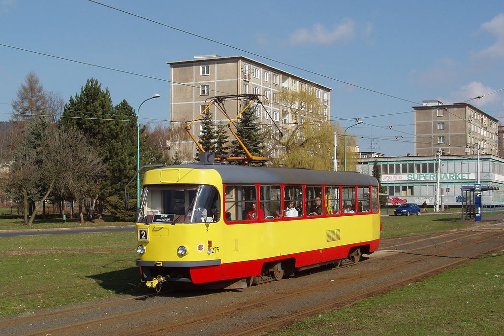 Мост ― Литвинов, Tatra T3M.3 № 275
