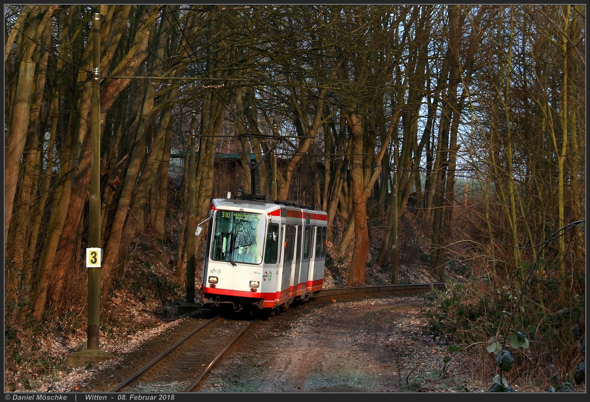 Бохум – Гельзенкирхен, Duewag M6S № 310