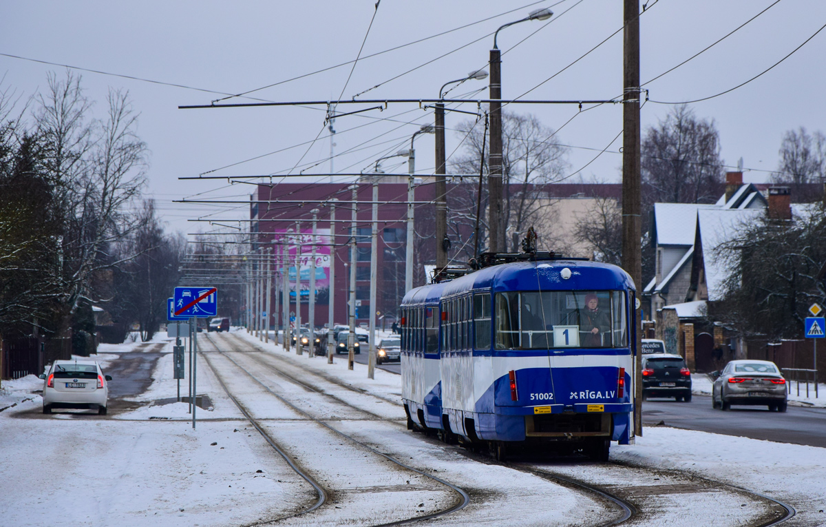 Рига, Tatra T3A № 51002