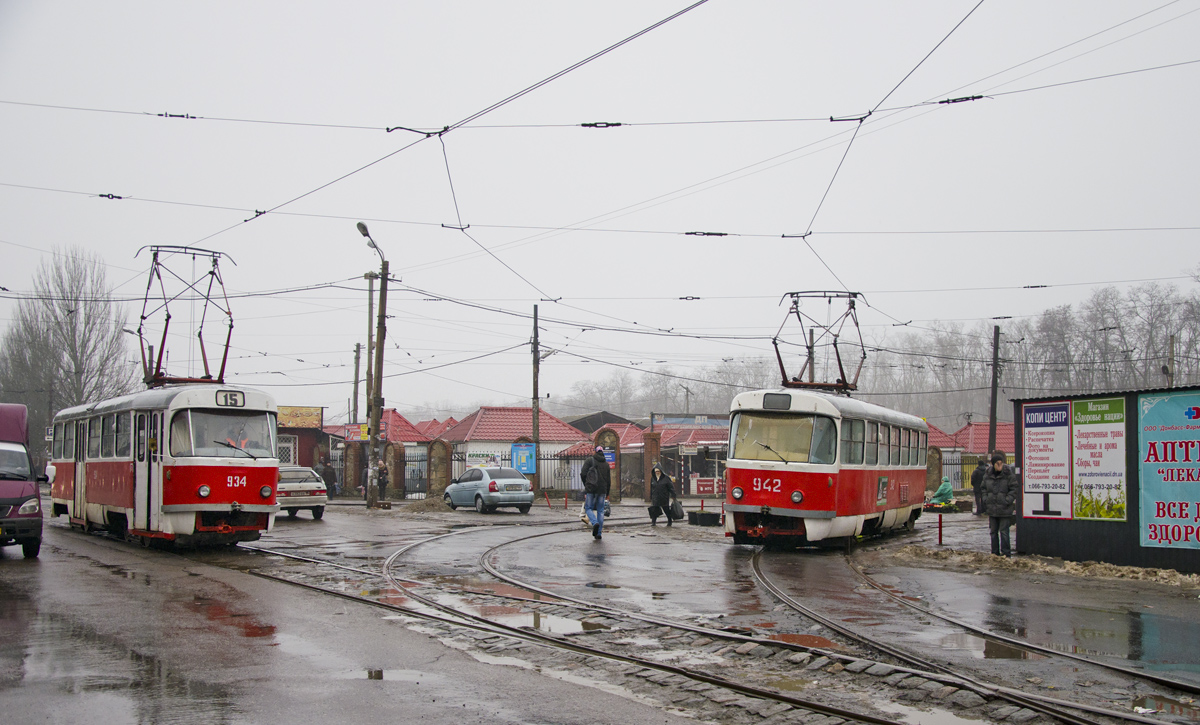 Донецк, Tatra T3SU № 942