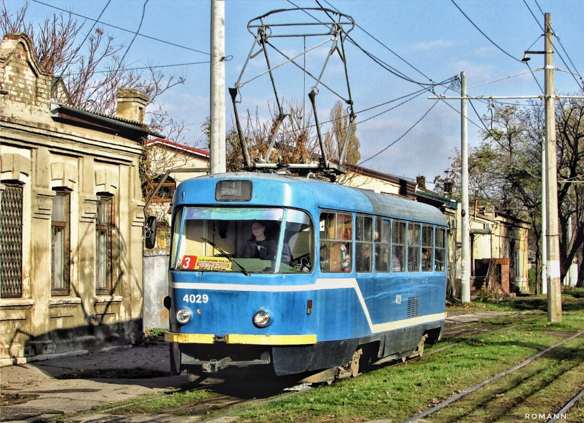Одесса, Tatra T3R.P № 4029