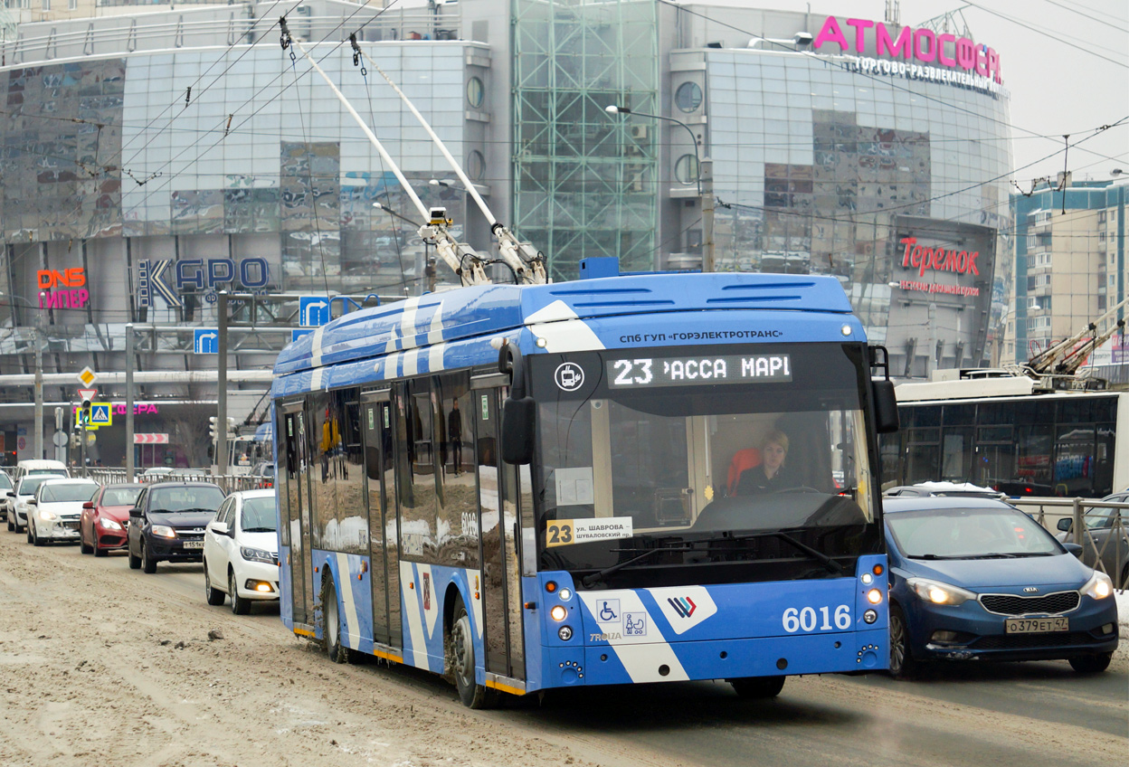 Санкт-Петербург, Тролза-5265.08 «Мегаполис» № 6016