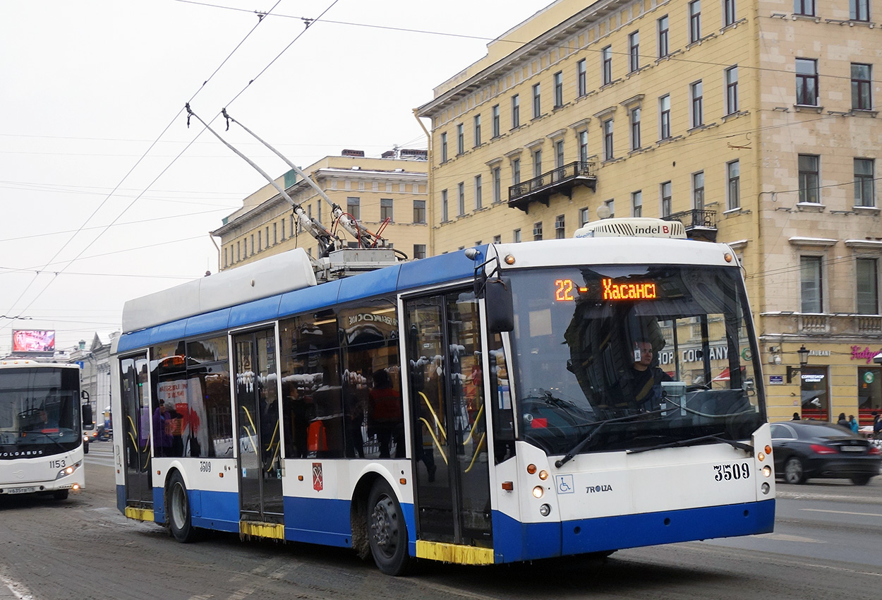 Санкт Петербург, Тролза-5265.00 «Мегаполис» № 3509