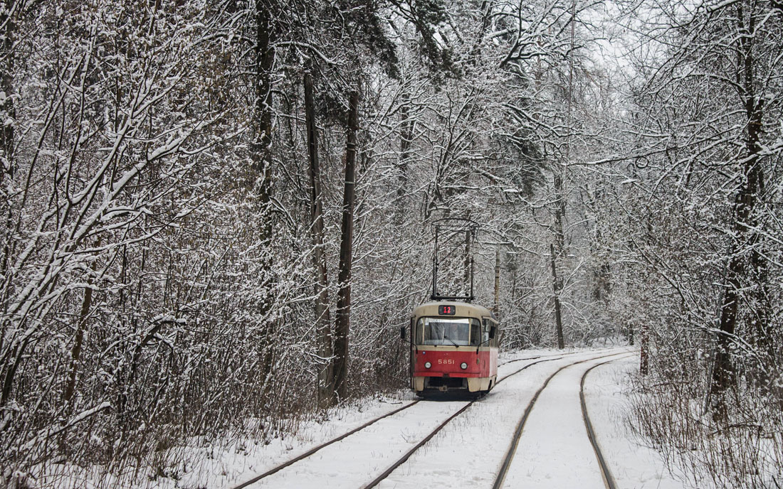 Киев, Tatra T3SU № 5851