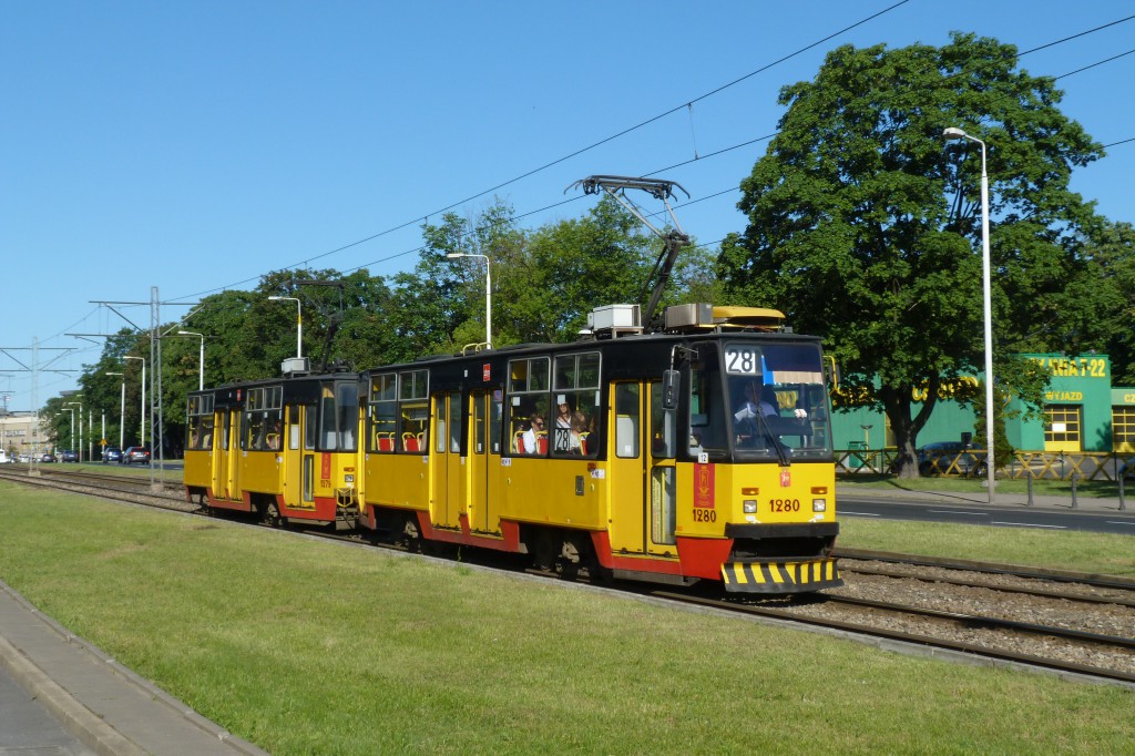 Варшава, Konstal 105Na № 1280