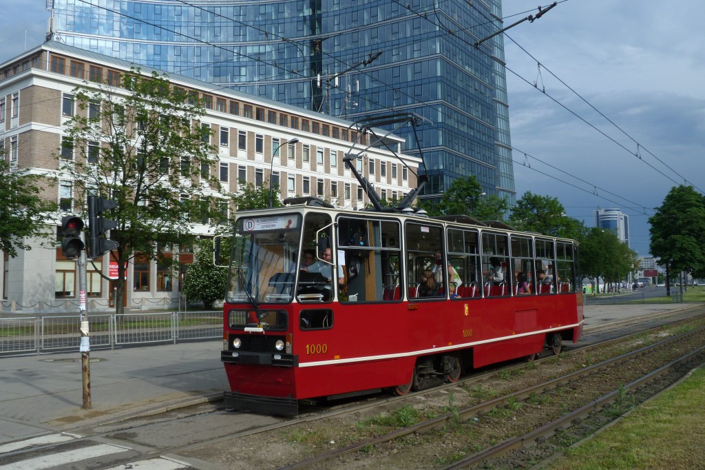 Варшава, Konstal 105Na № 1000