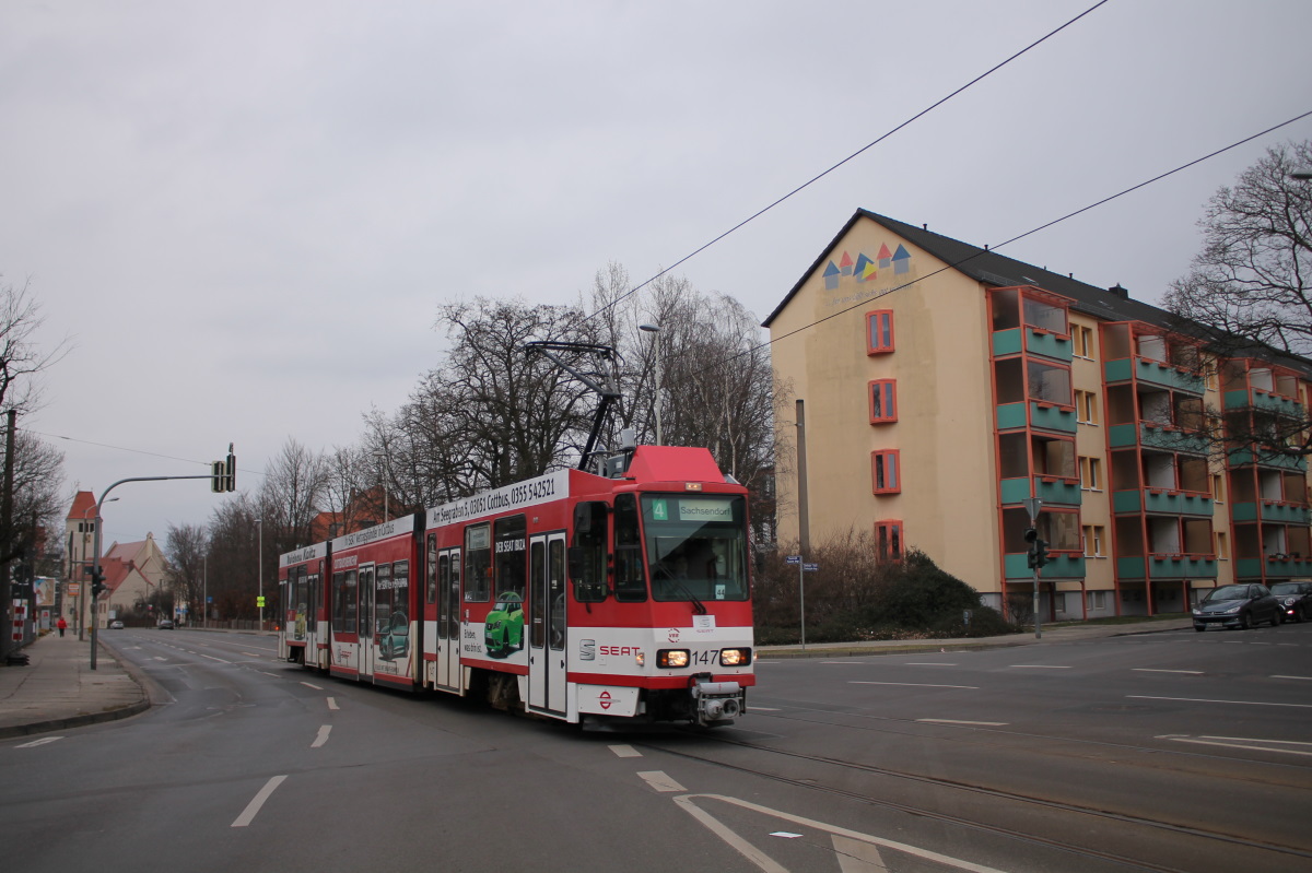 Котбус, Tatra KTNF6 № 147