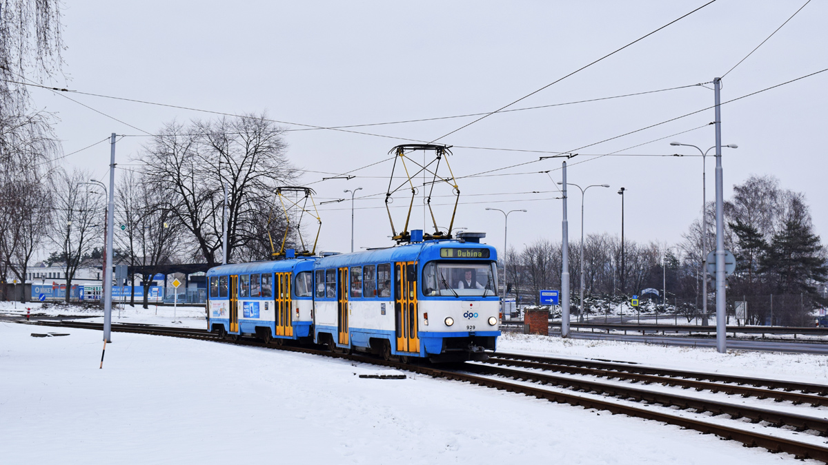 Острава, Tatra T3SUCS № 929