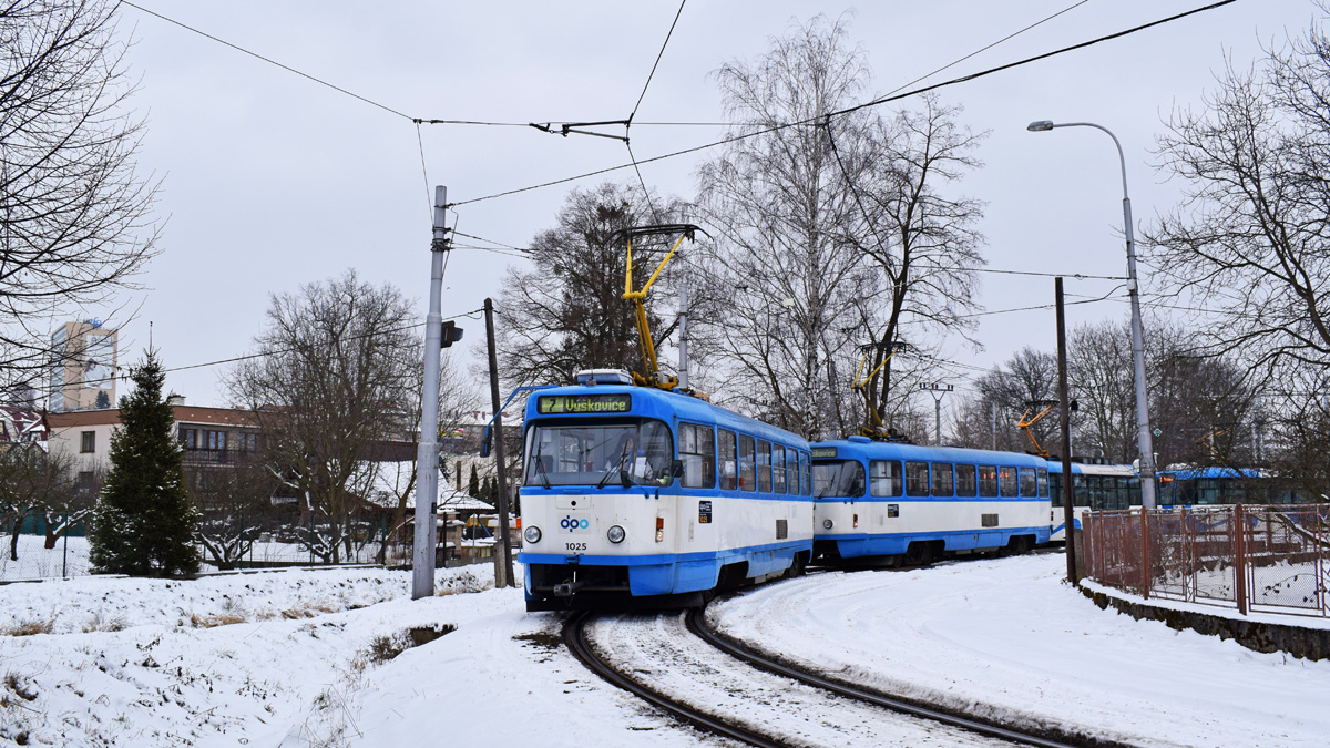 Острава, Tatra T3R.P № 1025; Острава, Tatra T3R.P № 1021