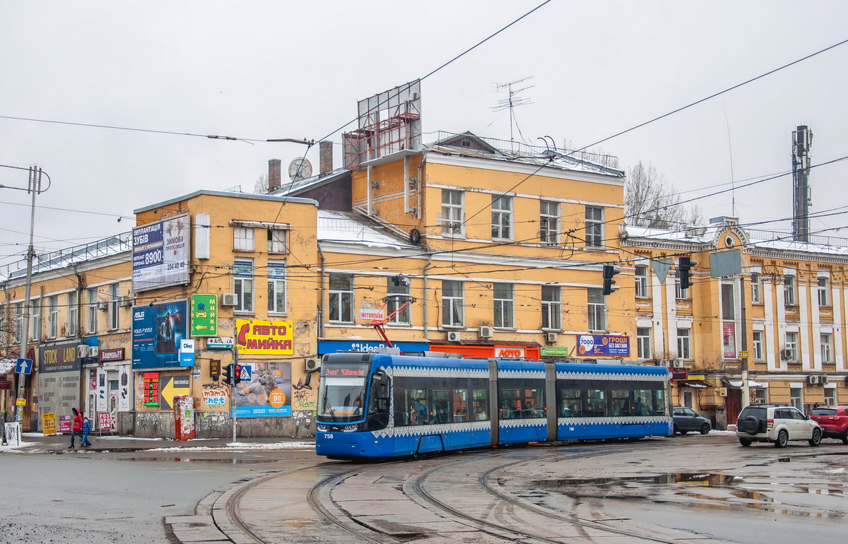 Киев, PESA 71-414К (Fokstrot) № 758