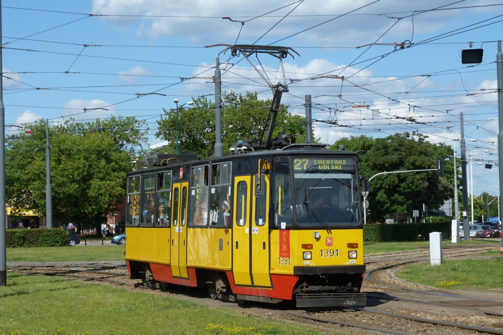 Варшава, Konstal 105Ni № 1391