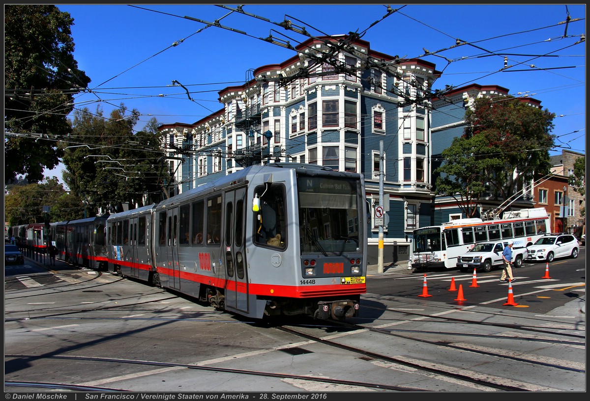 Сан-Франциско, область залива, Breda LRV № 1444