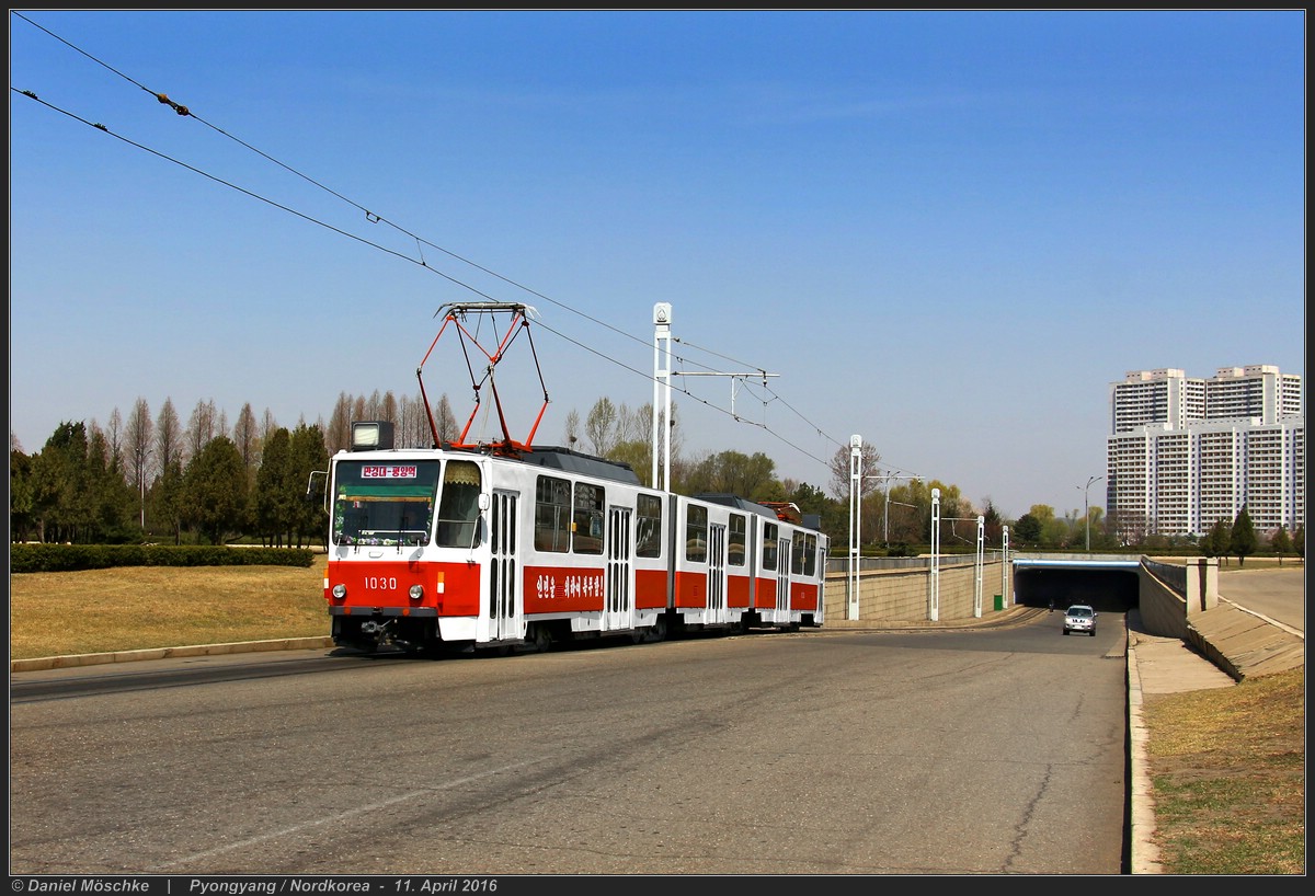 Пхеньян, Tatra KT8D5K № 1030